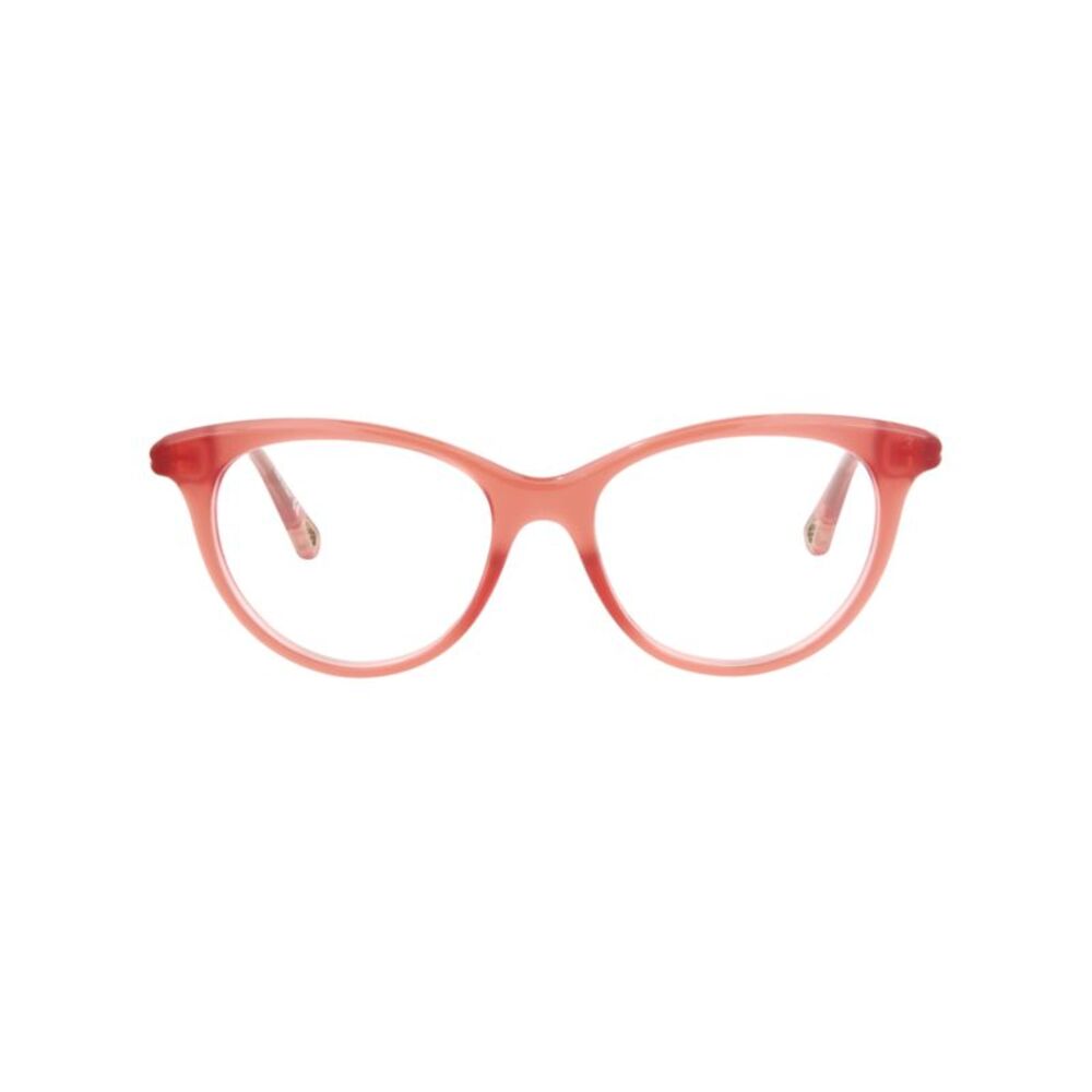 Chloé Cat Eye-Frame Bio Injection Optical Frames Pink Womens